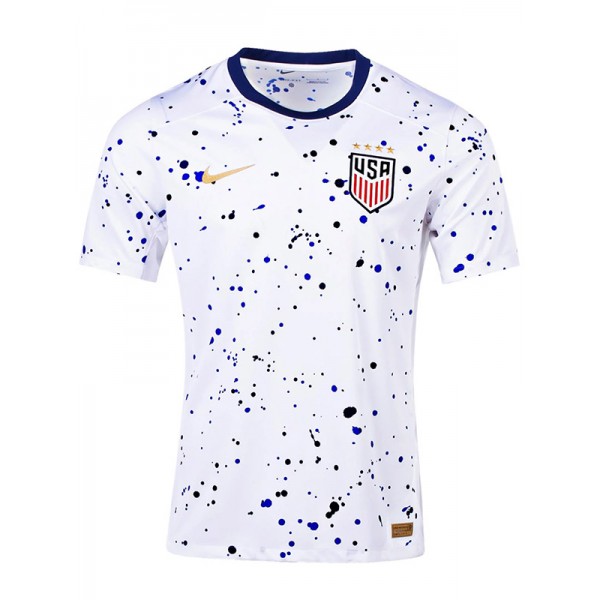 USA home jersey soccer uniform men's first football kit top sports shirt 2023